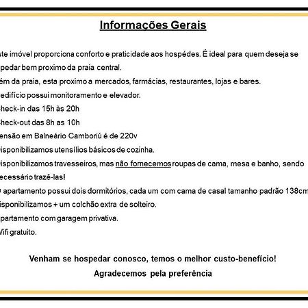 Agradavel Apto De 2 Quartos, 2 Banheiros, Sacada Com Churrasqueira, Garagem Privativa Em Balneário Camboriú Extérieur photo